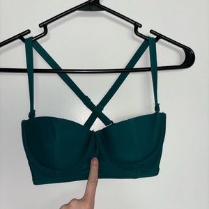 Teal Old navy swim top